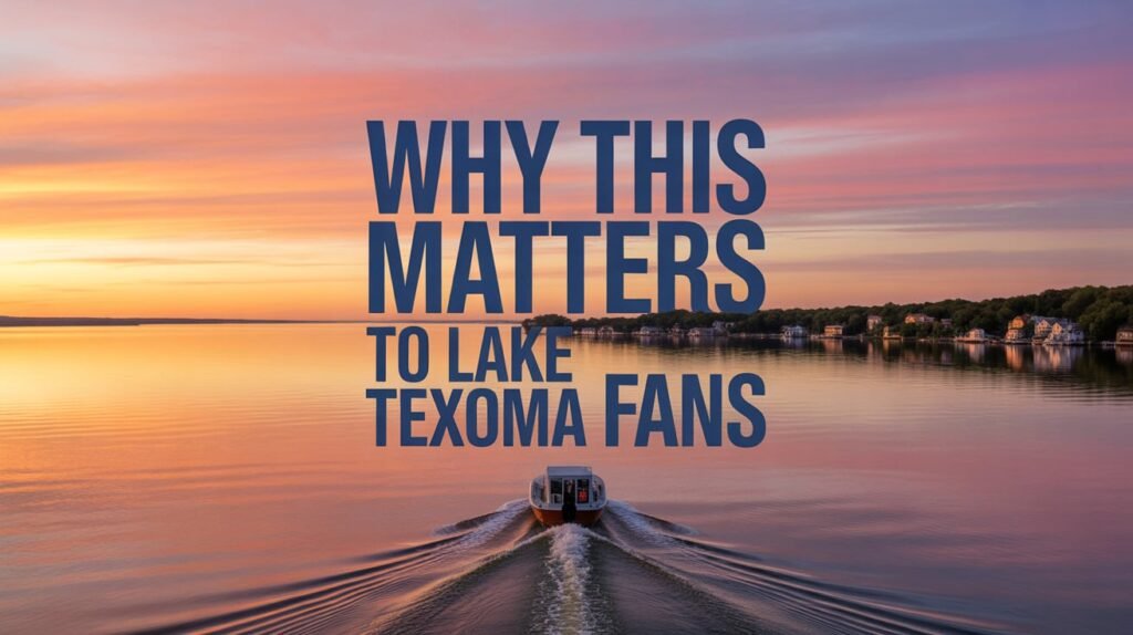 lake texoma should be capitalized